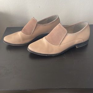 FREE PEOPLE Brady Loafers LEATHER SLIP ONS